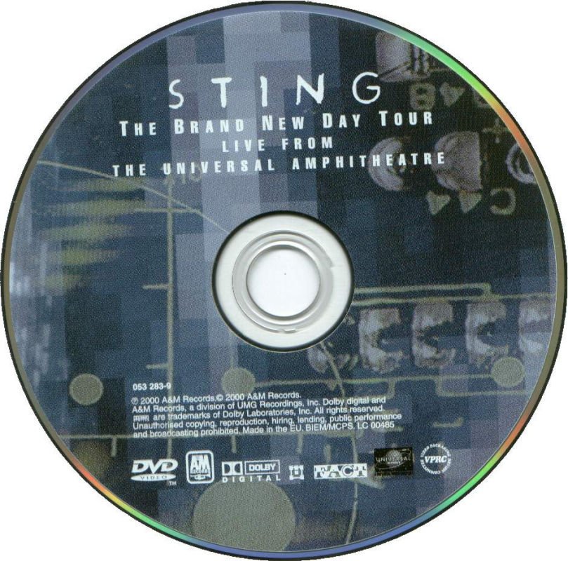Sting The Brand New Day Tour : DVD